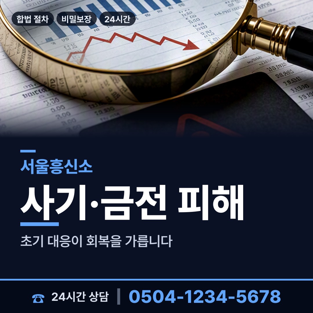 서울 신도림동 보증금사기 상담 안내